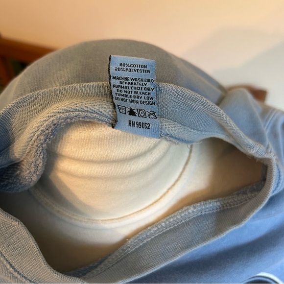 Pancho's Surf Shop Pismo Beach California Blue Graphic Sweatshirt Men's M - Picture 5 of 8